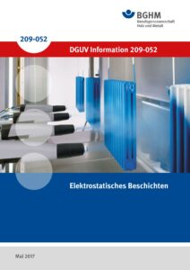 DGUV Information 209-052 Elektrostatisches Beschichten